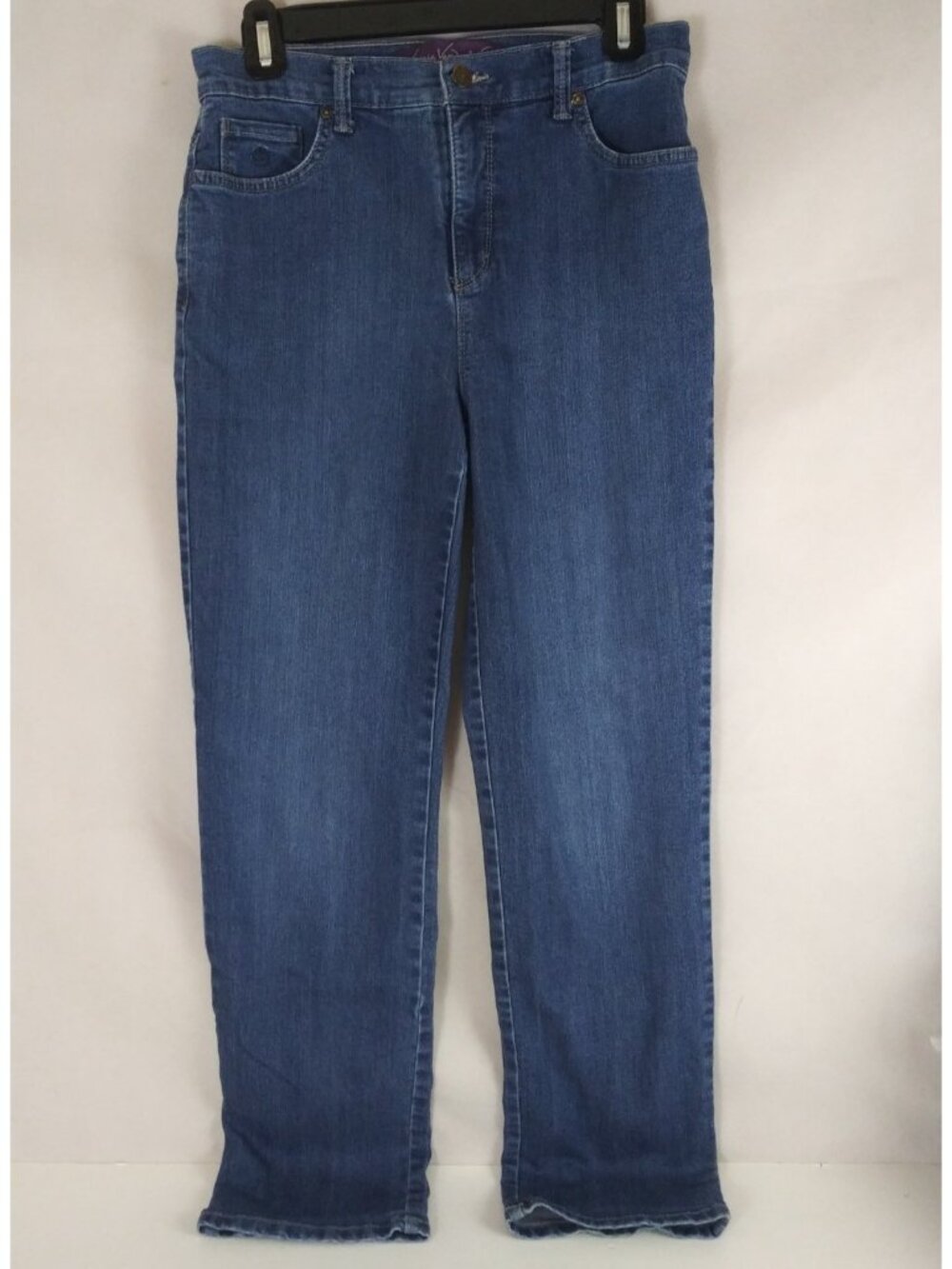 Gloria Vanderbilt Amanda Women's Mid Rise Straight Leg Jeans Size 6